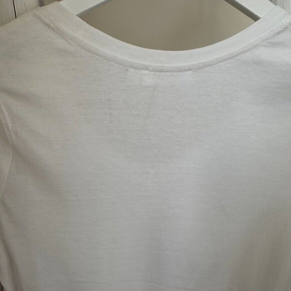 Francesca's Cloth By Design Basic White T-Shirt NWT Size XS - Picture 3 of 10